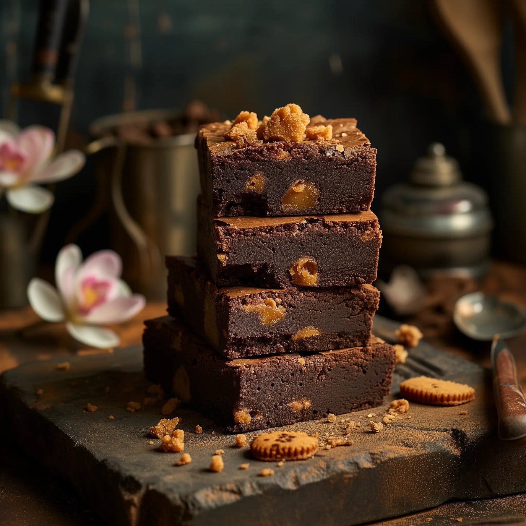 Lotus Biscoff Brownie Box Munchyhub