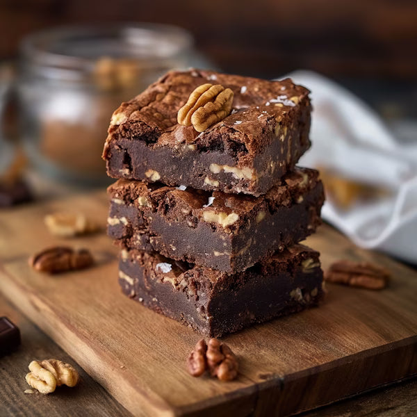 Nutella and Pecan Brownie Box