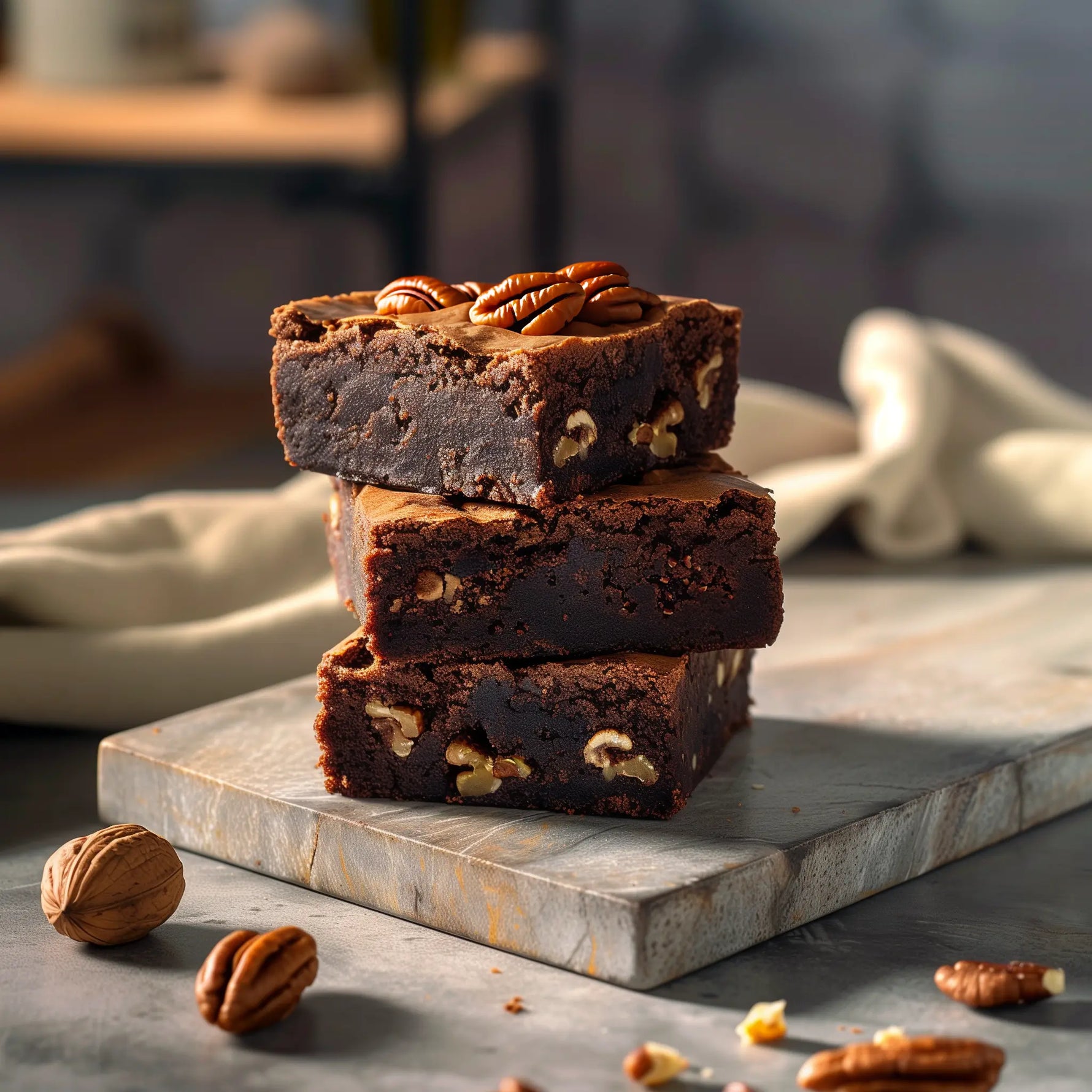 Nutella and Pecan Brownie Box Munchyhub