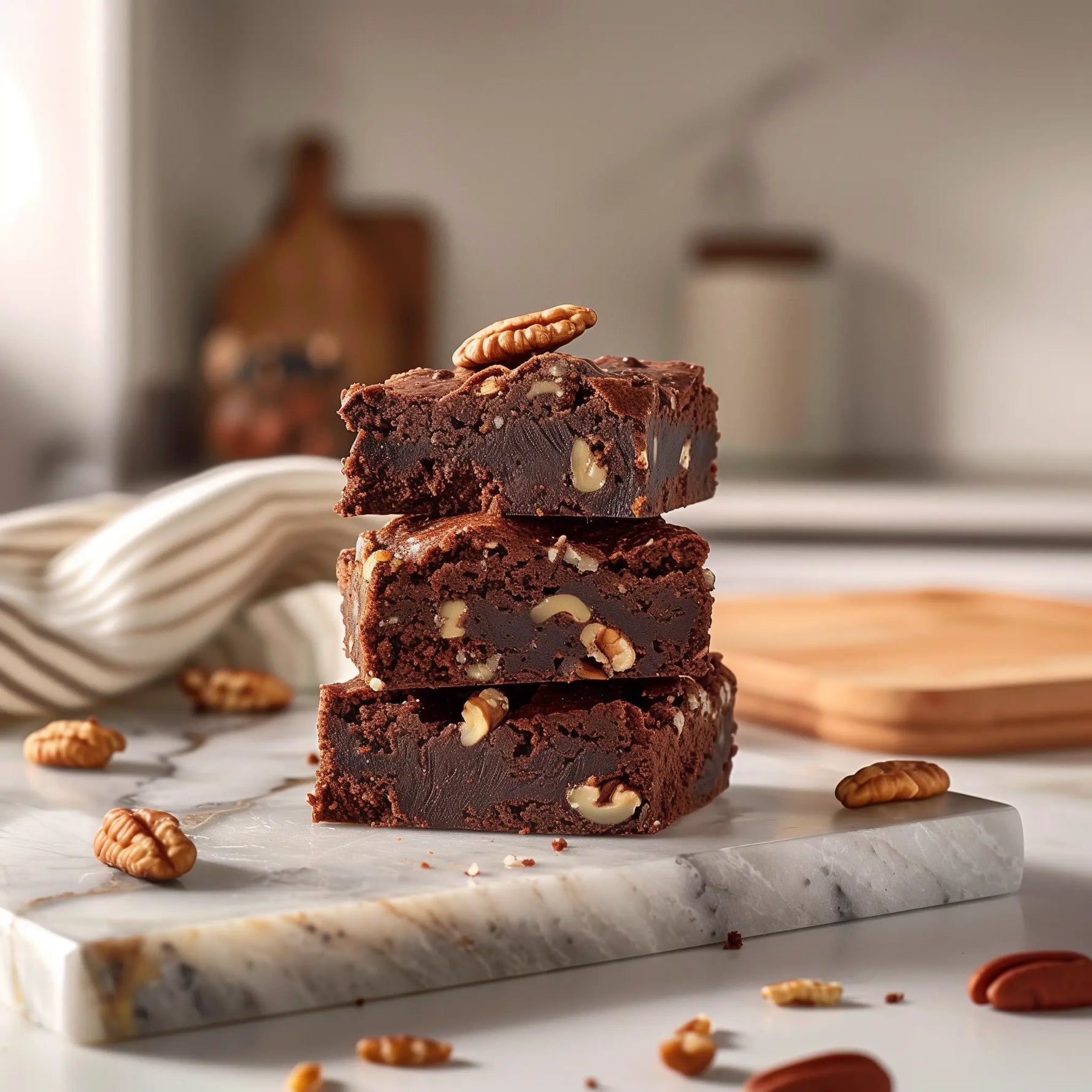 Nutella and Pecan Brownie Box Munchyhub