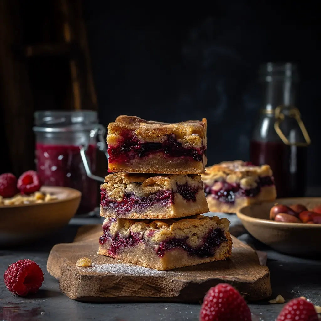 Raspberry Jam Blondie Box Munchyhub